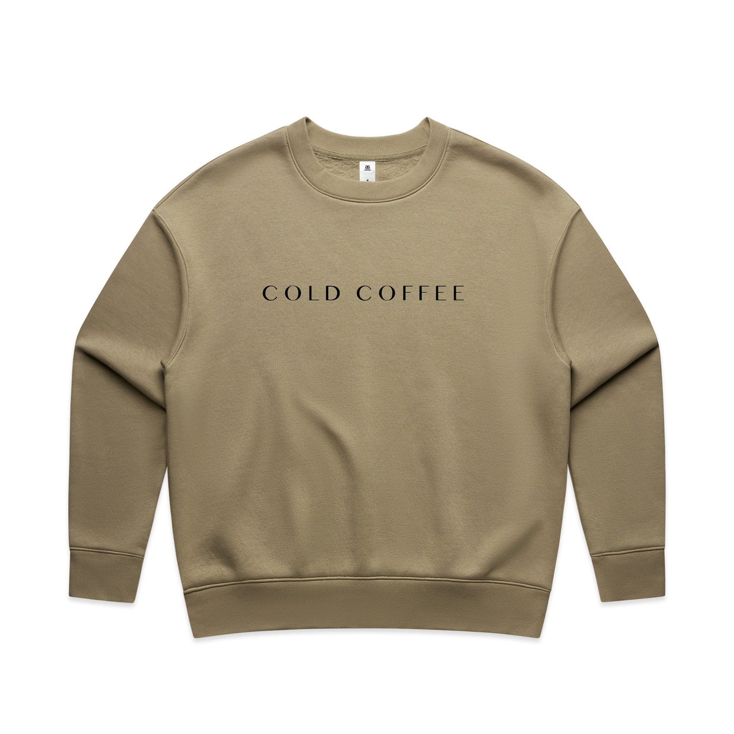 Women's Relaxed Crew | COLD COFFEE LABEL