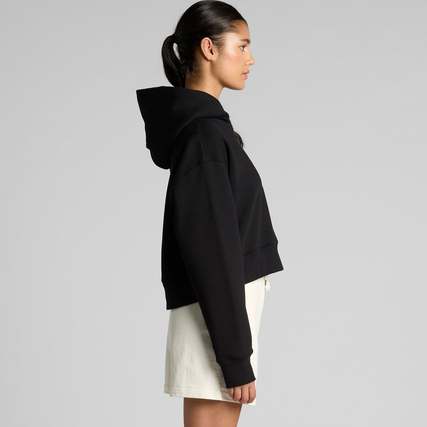 Women's Relaxed Crop Hood | COLD COFFEE LABEL