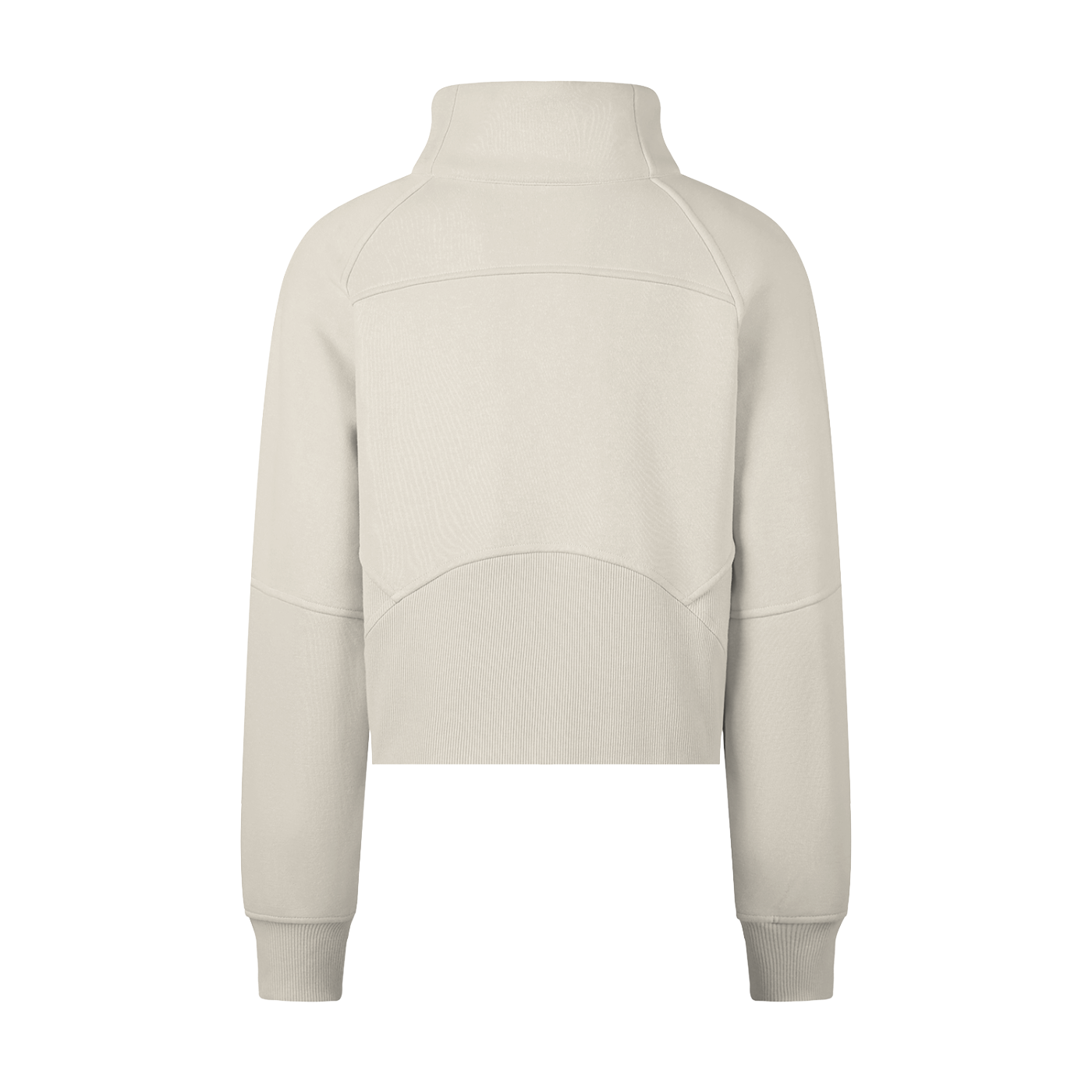 CC Cropped Half-Zip Sweatshirt