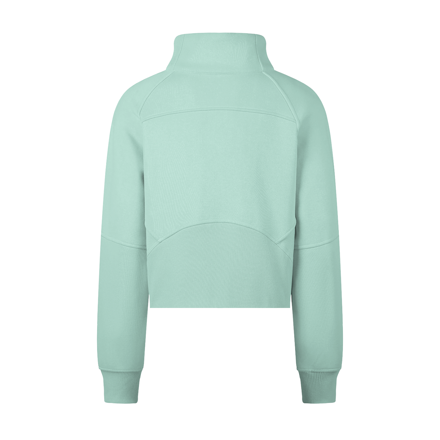 CC Cropped Half-Zip Sweatshirt