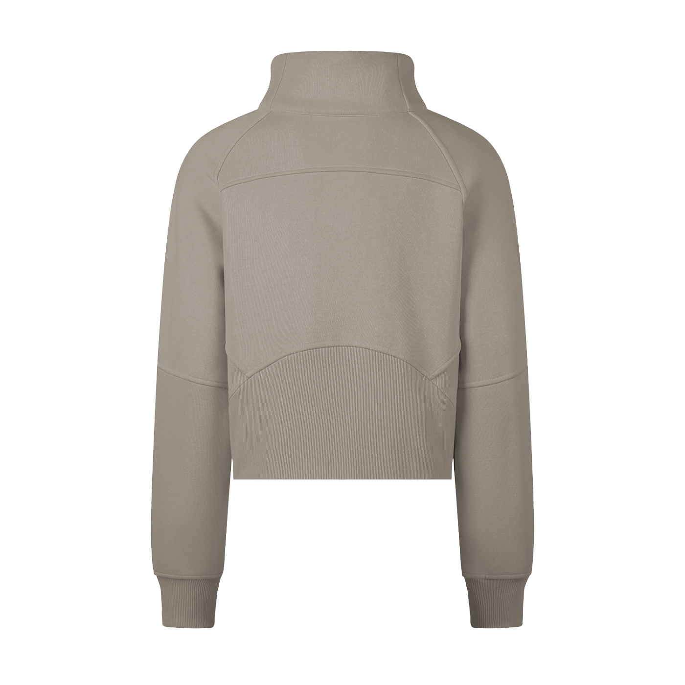 CC Cropped Half-Zip Sweatshirt