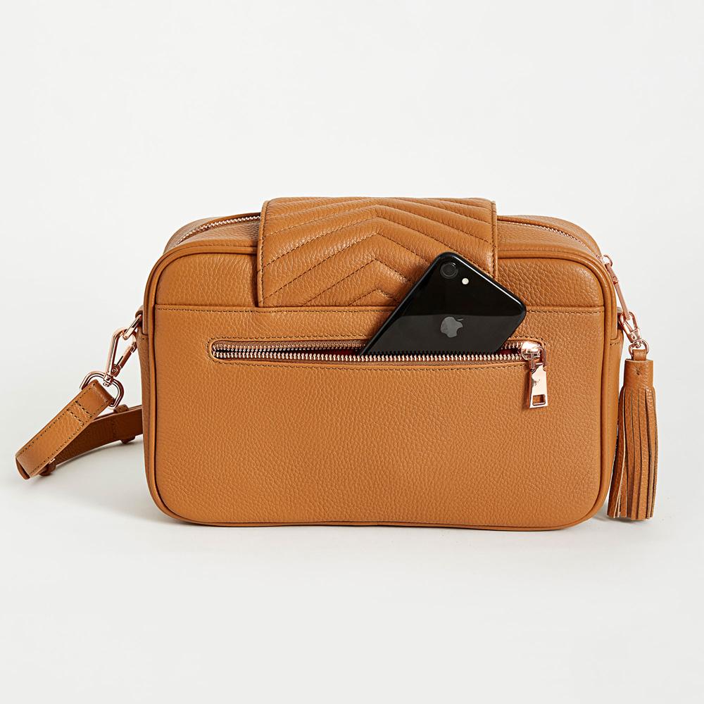 Leather Baby Bag | Tan