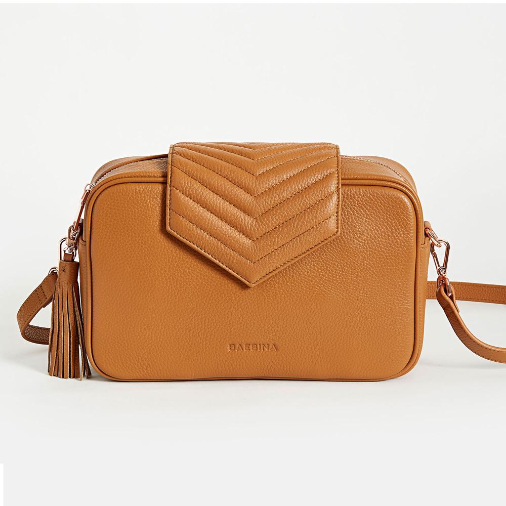 Leather Baby Bag | Tan