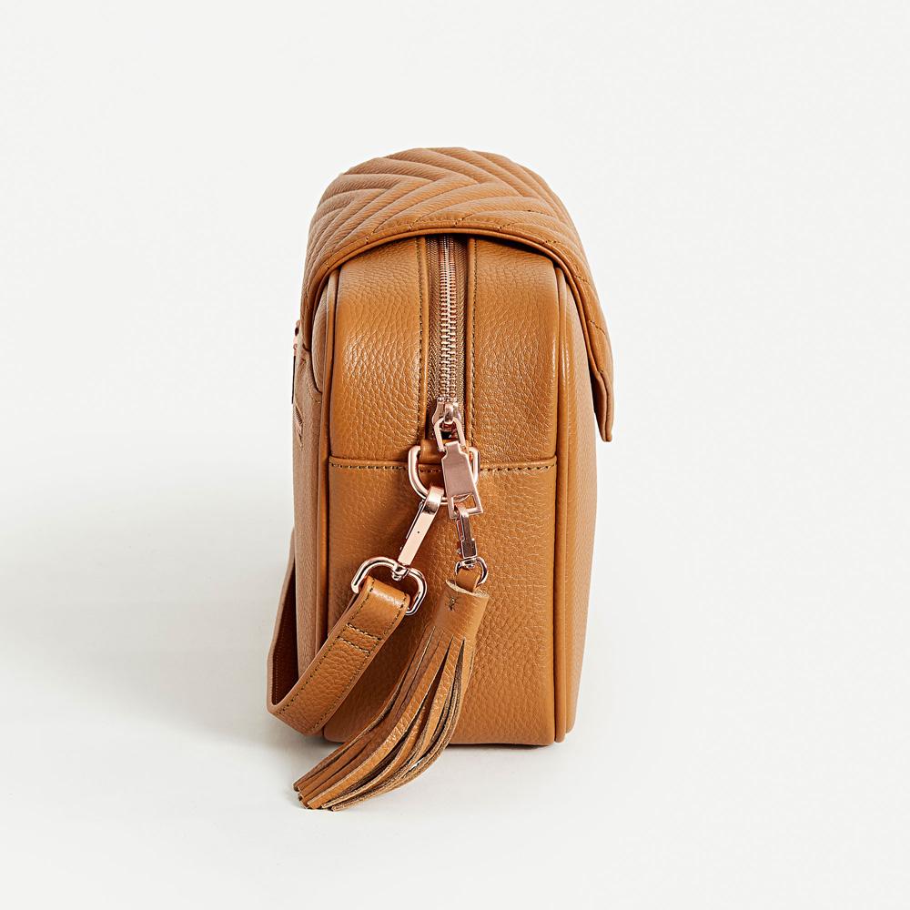 Leather Baby Bag | Tan