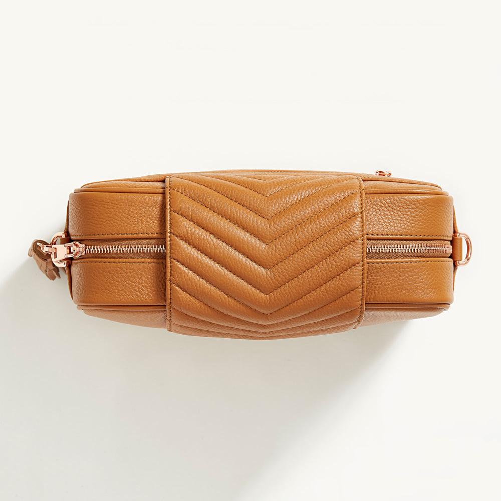Leather Baby Bag | Tan