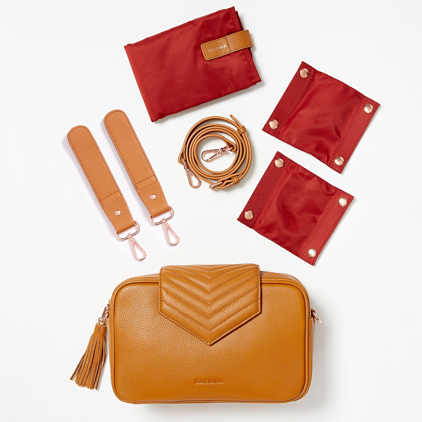 Leather Baby Bag | Tan