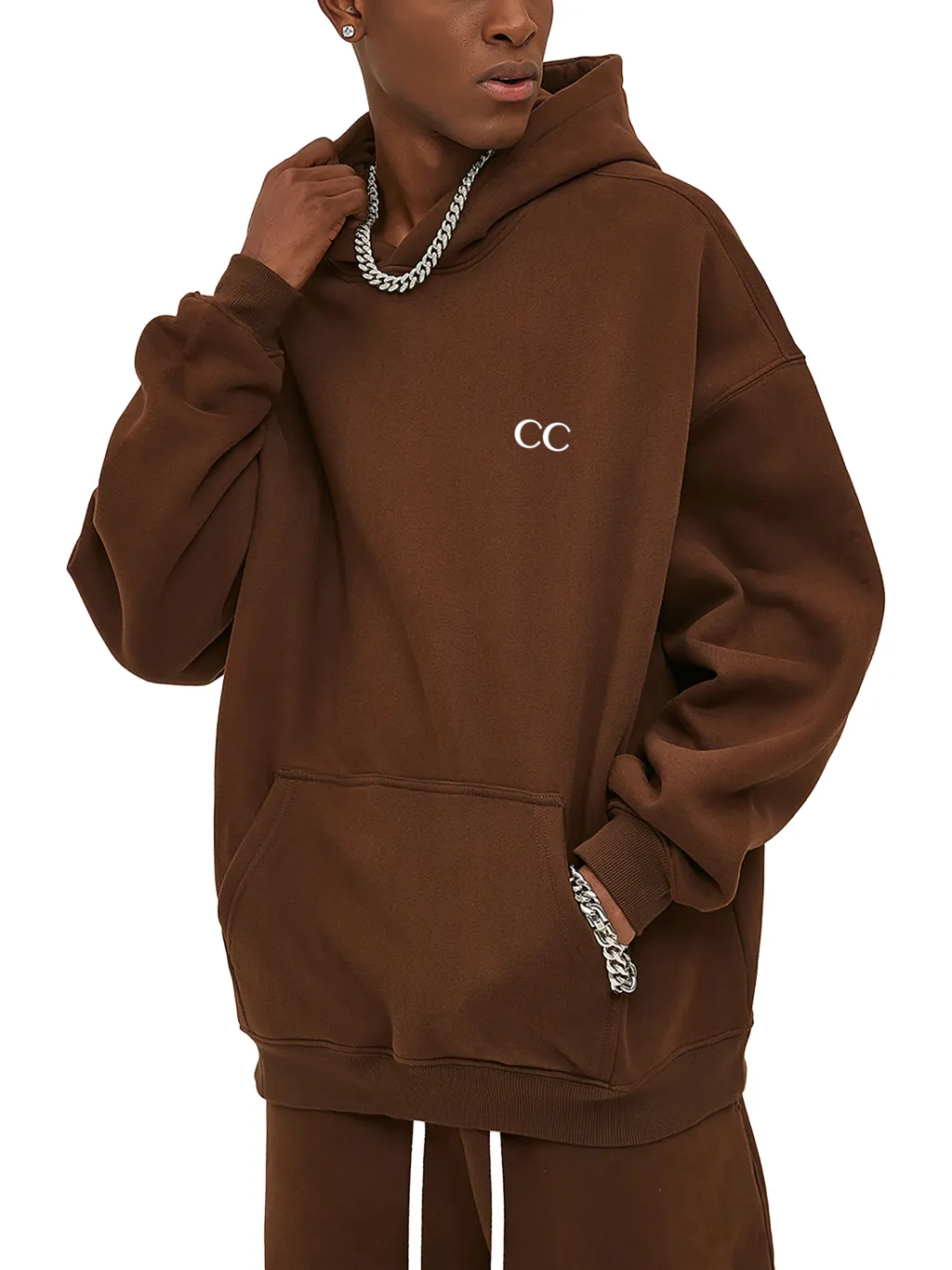 CC Oversize Fleeced Hoodie