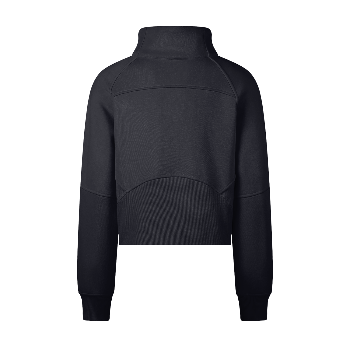 CC Cropped Half-Zip Sweatshirt