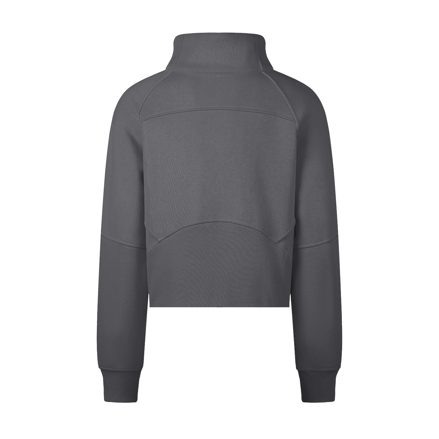 CC Cropped Half-Zip Sweatshirt