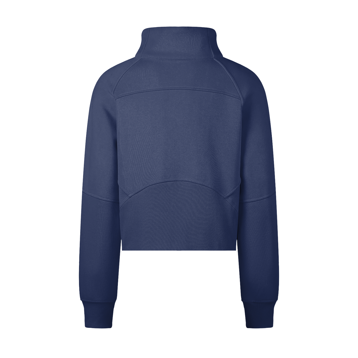CC Cropped Half-Zip Sweatshirt