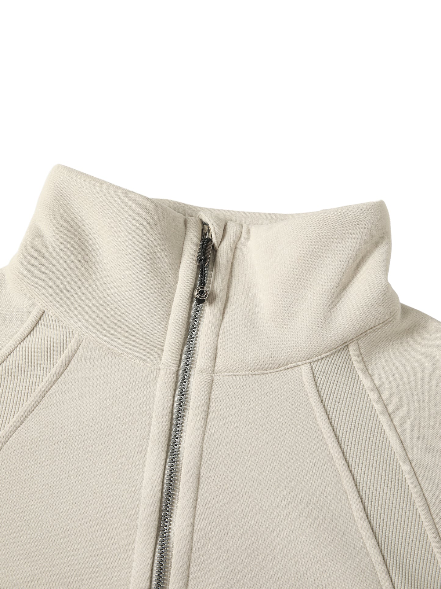 CC Cropped Half-Zip Sweatshirt