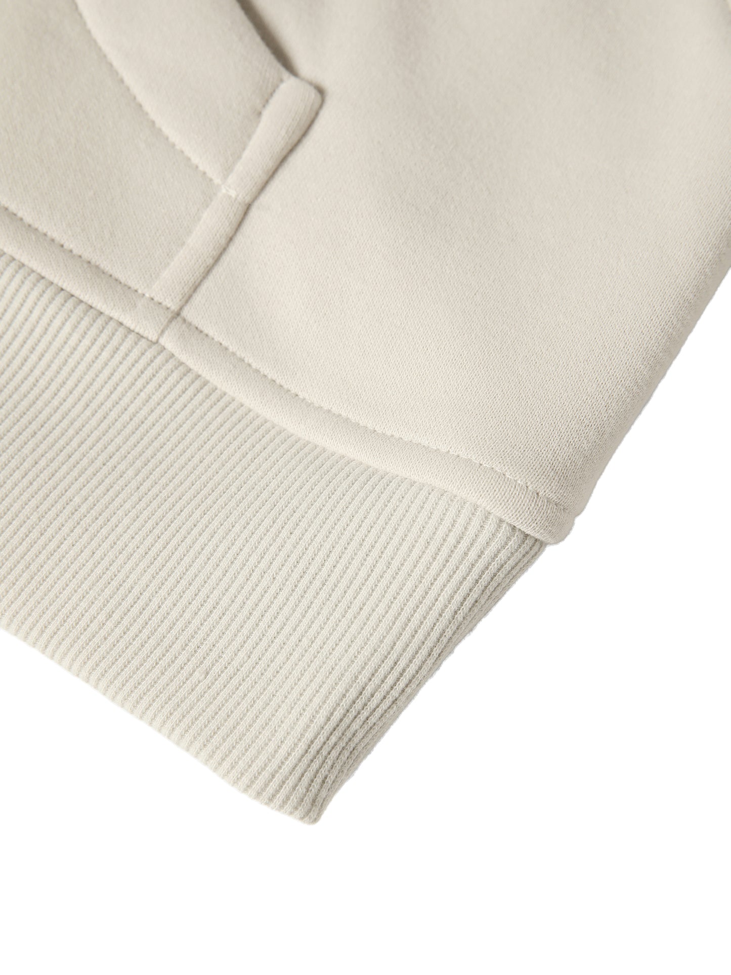 CC Cropped Half-Zip Sweatshirt