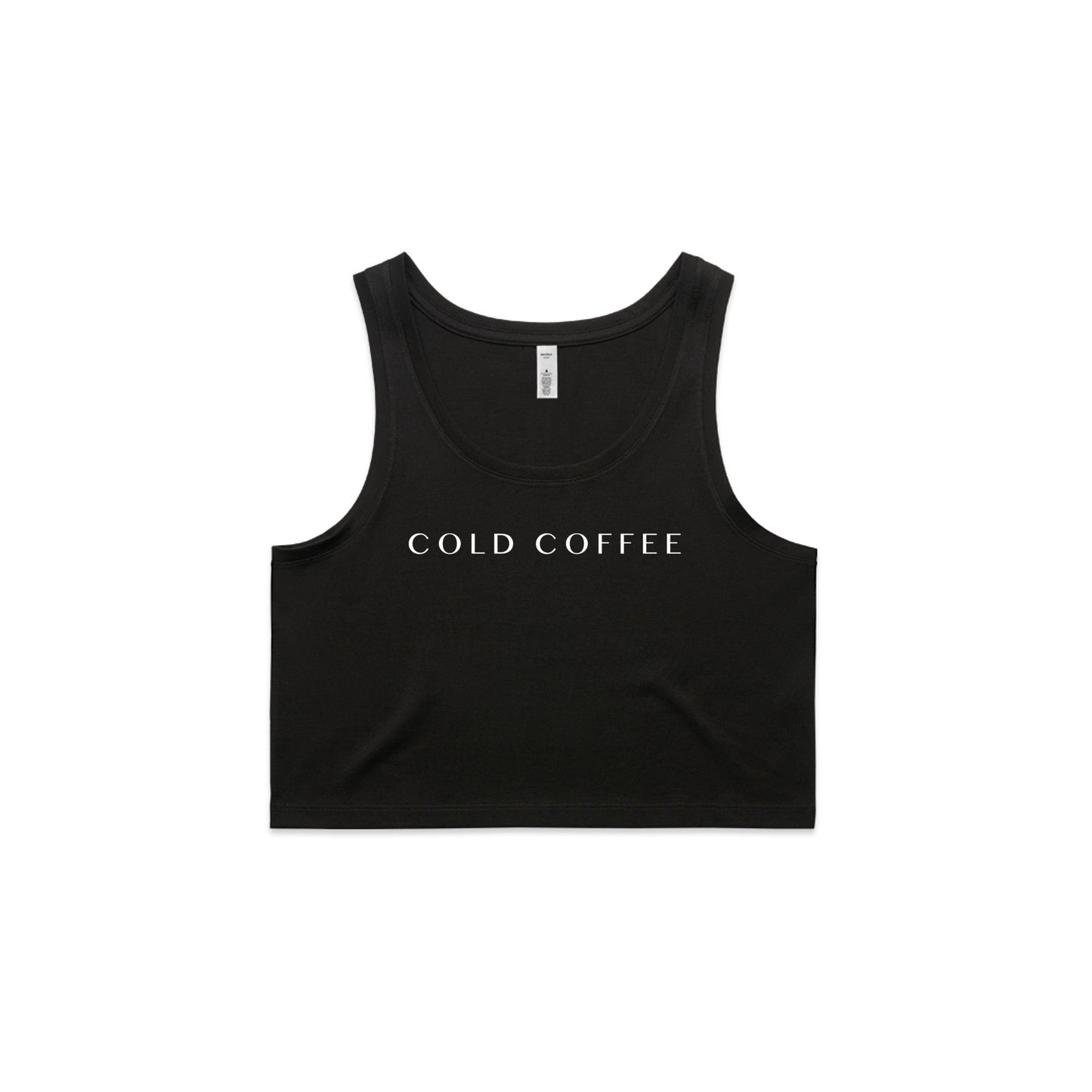 Women's Crop Singlet | COLD COFFEE LABEL