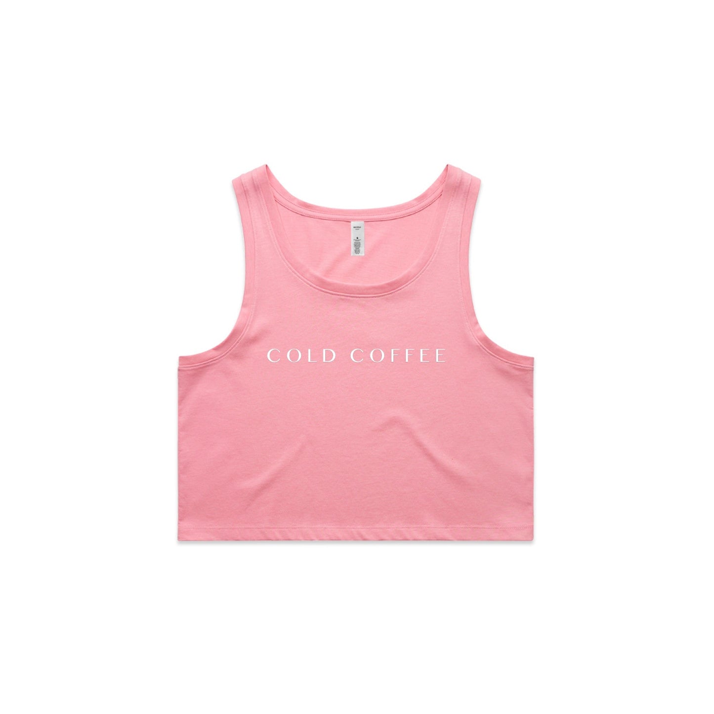 Women's Crop Singlet | COLD COFFEE LABEL