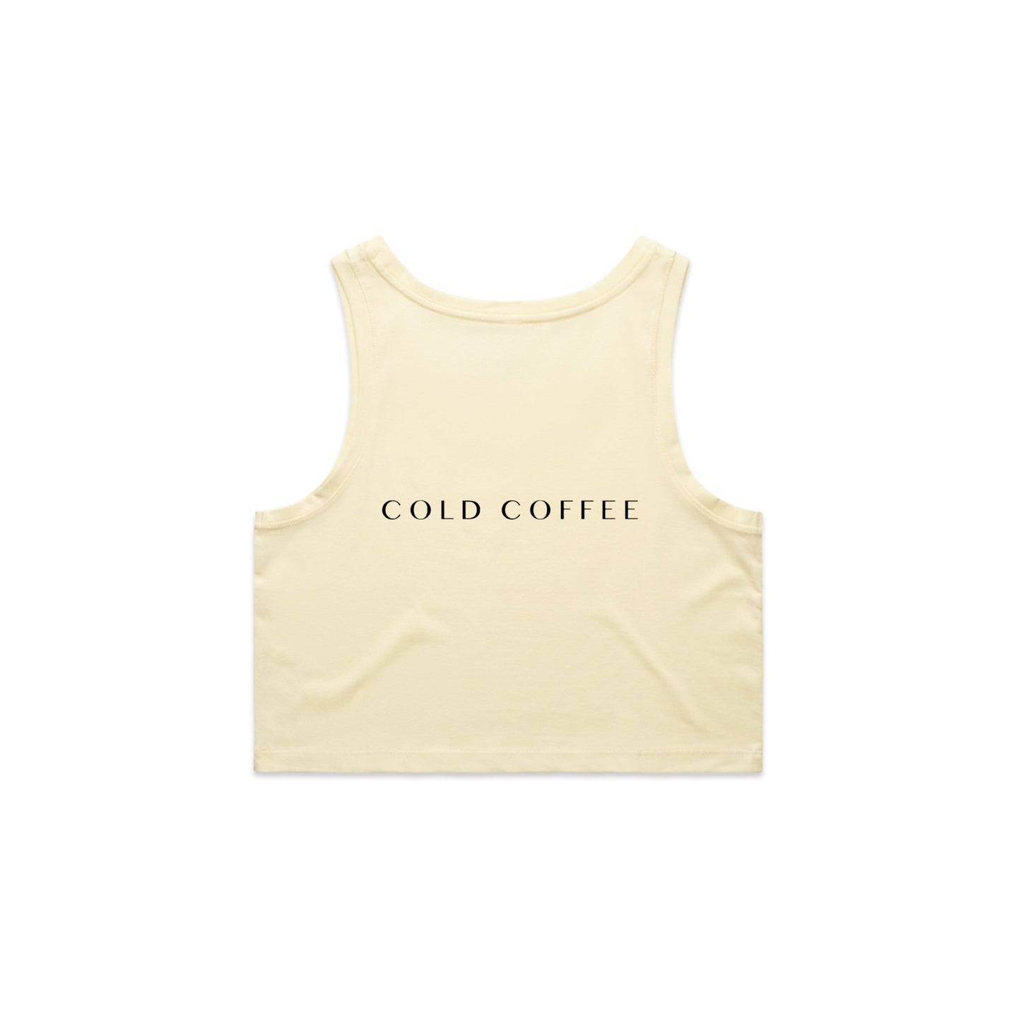 Women's Crop Singlet | COLD COFFEE LABEL