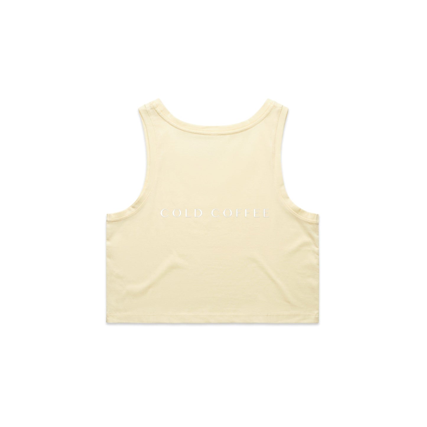 Women's Crop Singlet | COLD COFFEE LABEL