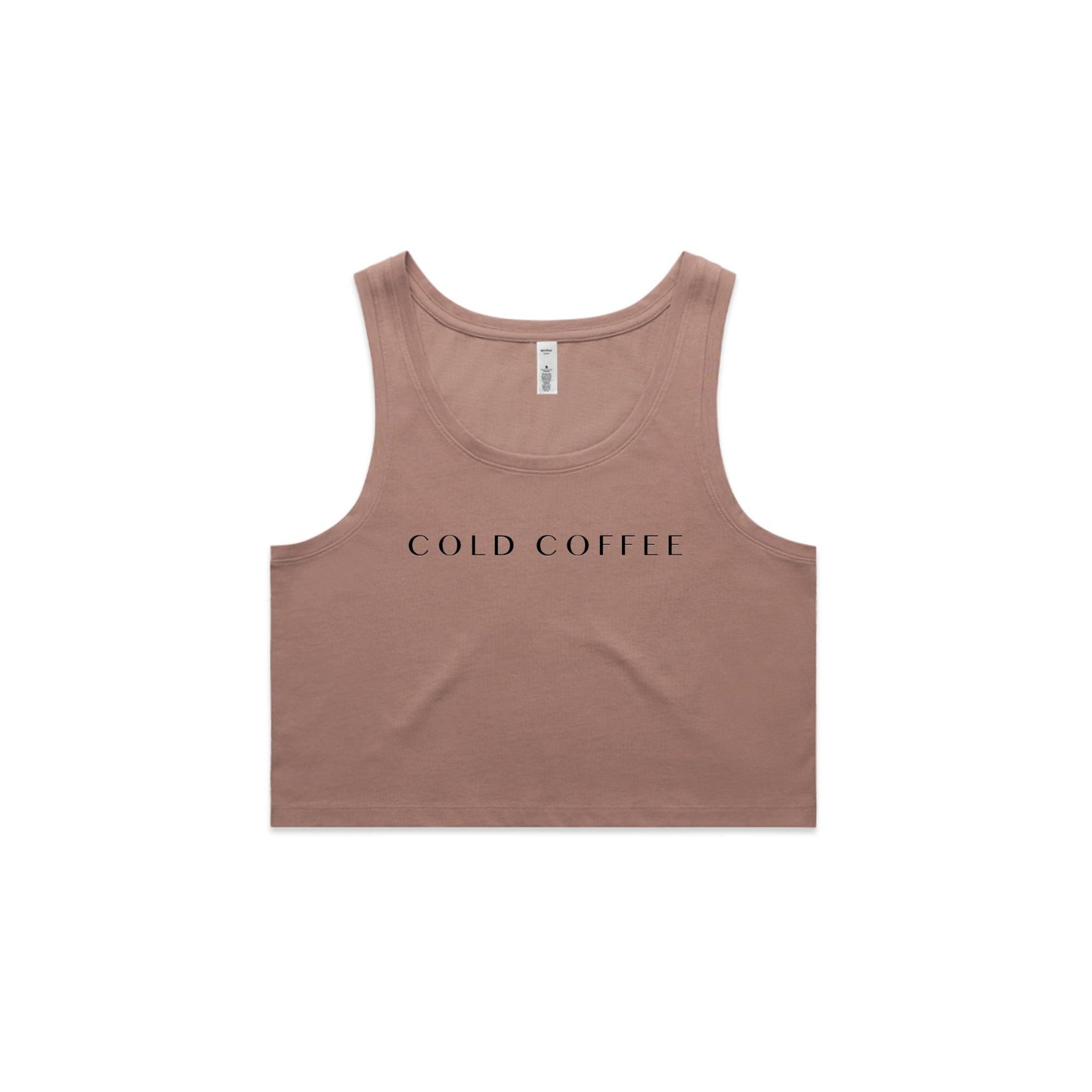 Women's Crop Singlet | COLD COFFEE LABEL