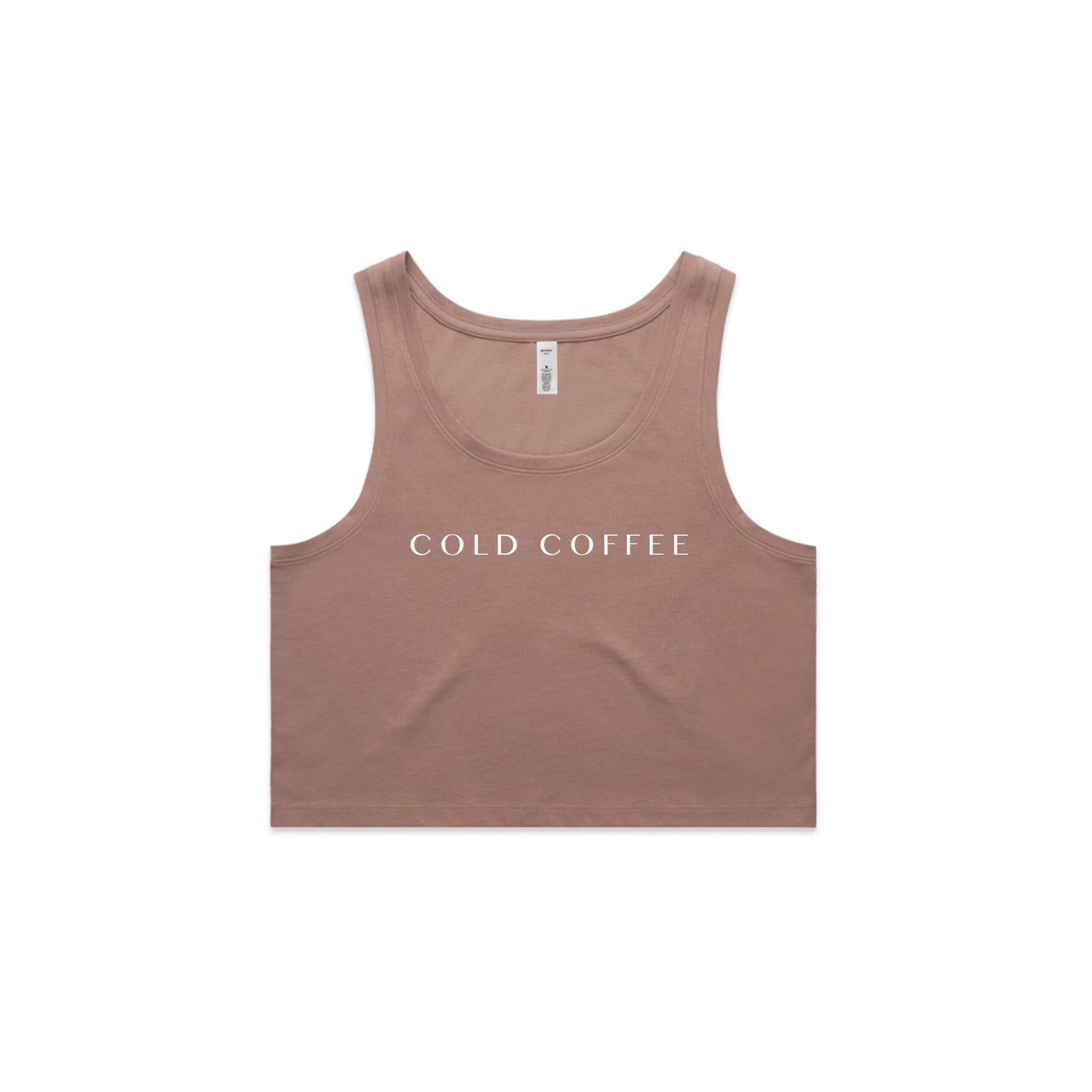 Women's Crop Singlet | COLD COFFEE LABEL