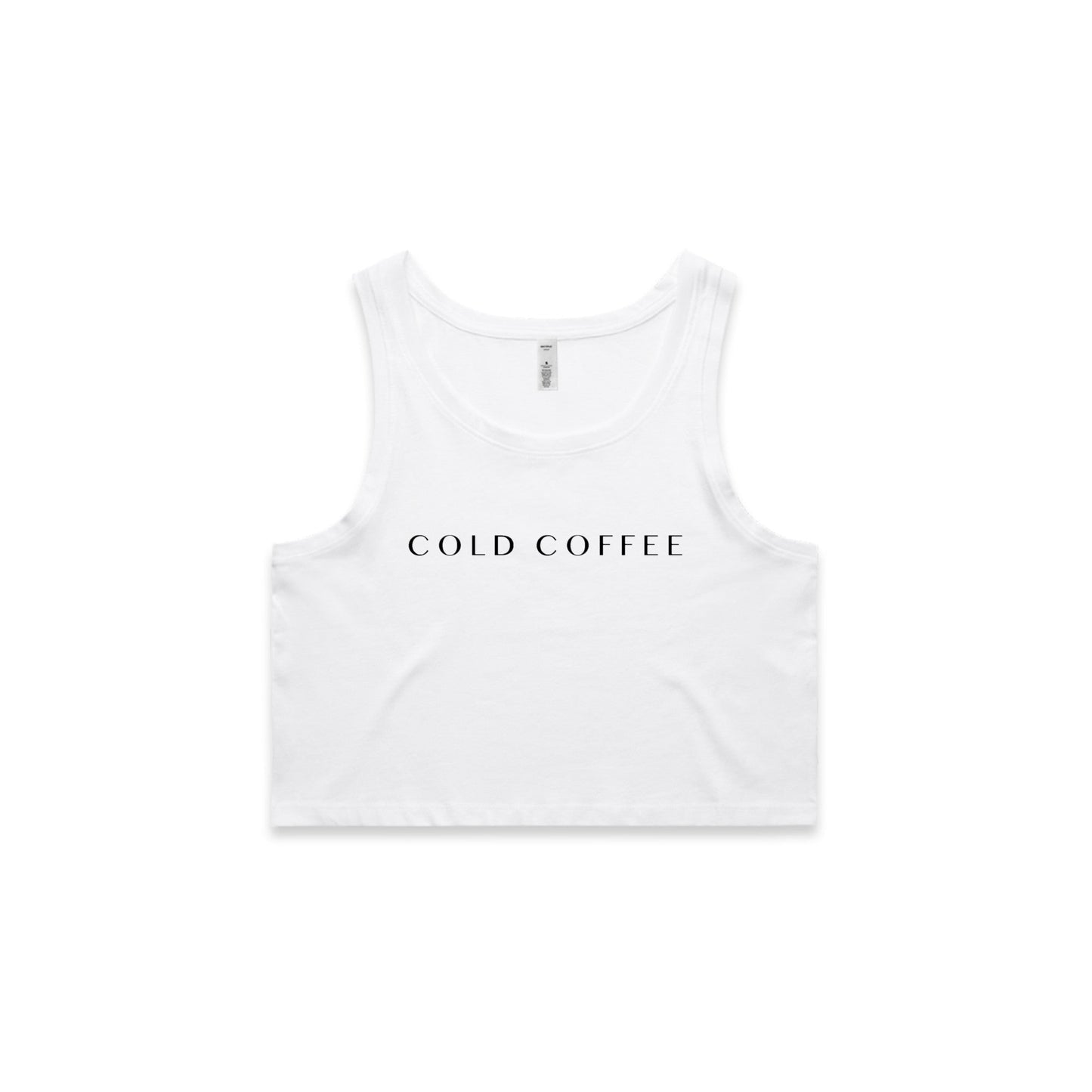 Women's Crop Singlet | COLD COFFEE LABEL