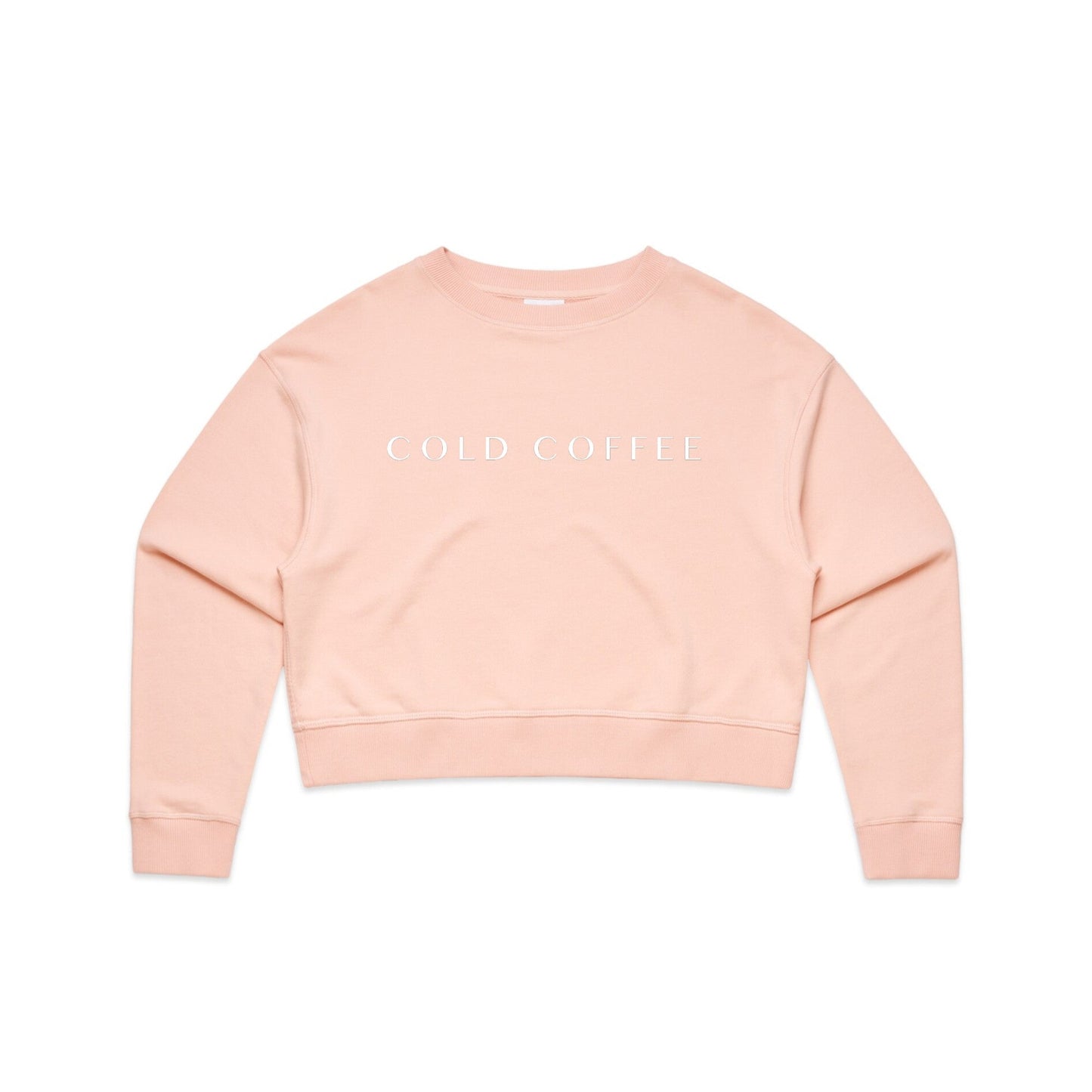 Women's Crop Crew | COLD COFFEE LABEL