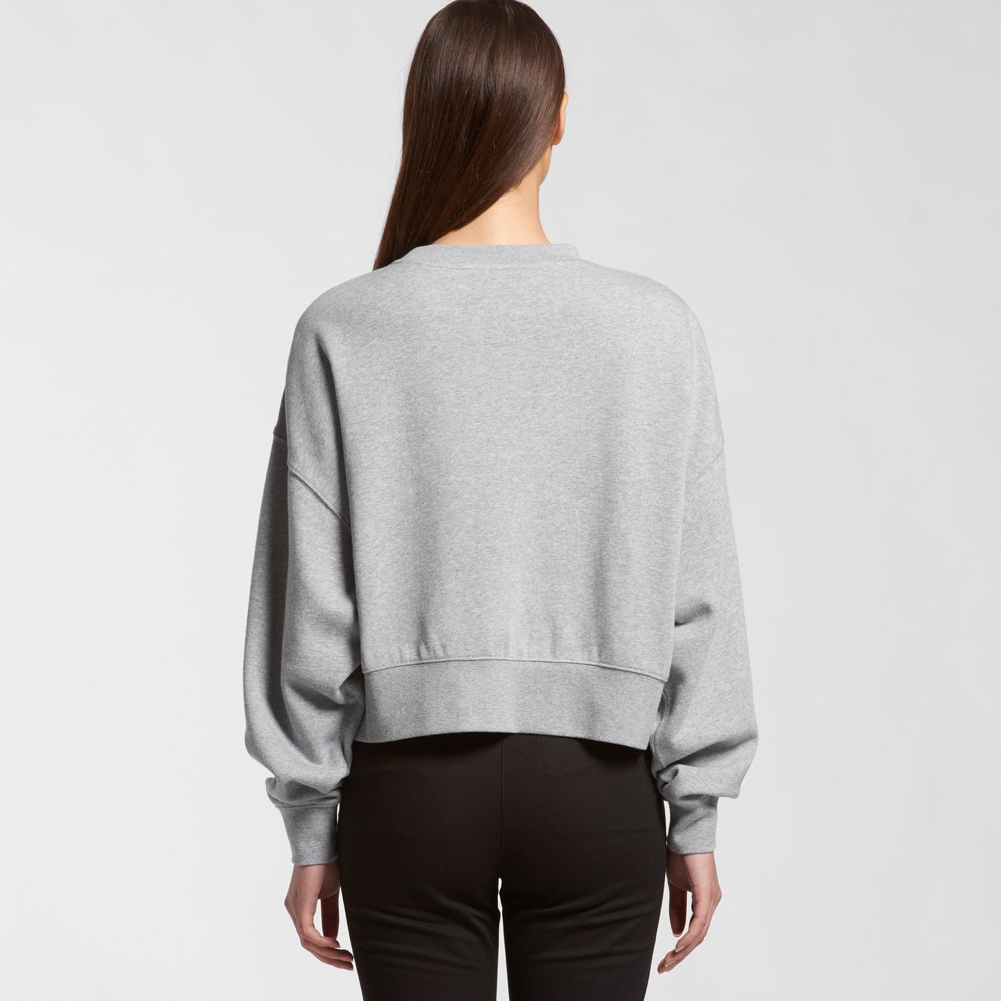 Women's Oversized Crop Crew | COLD COFFEE LABEL