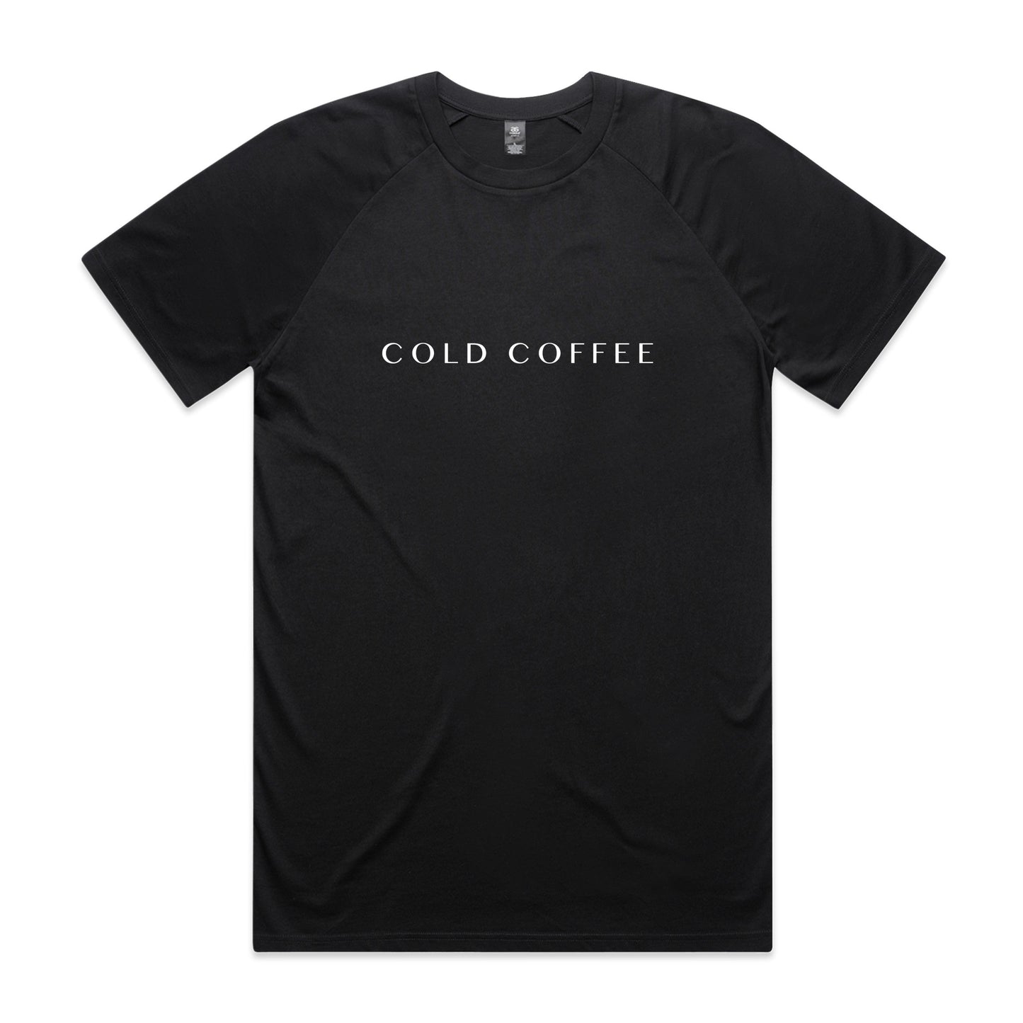 Mens Raglan Tee | COLD COFFEE LABEL
