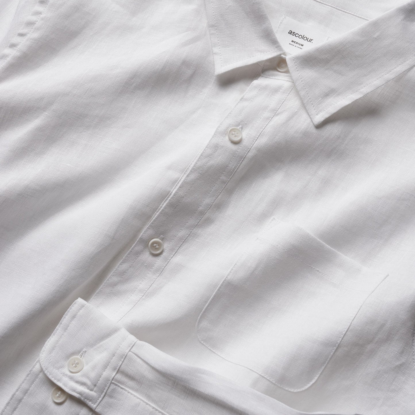 Mens Linen Long Sleeve Shirt | COLD COFFEE LABEL