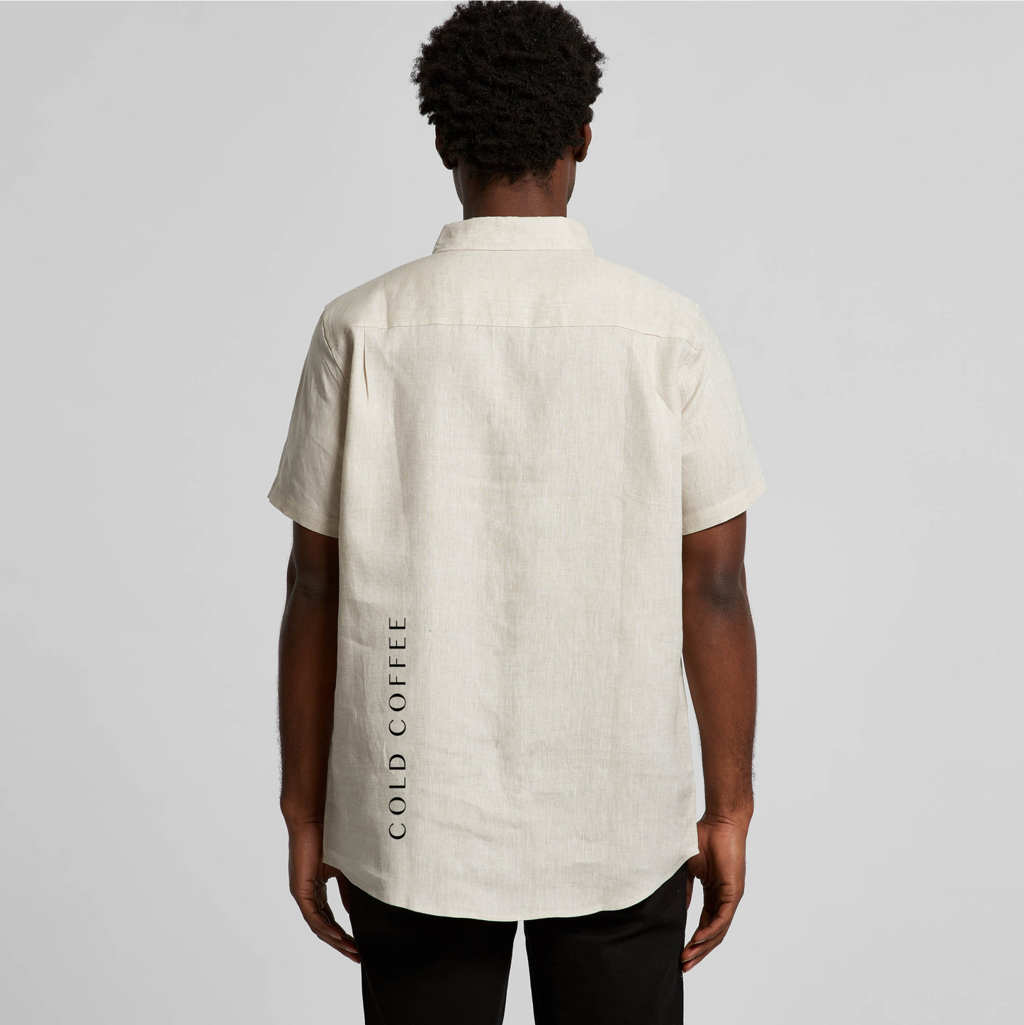 Mens Linen Shirt | COLD COFFEE LABEL
