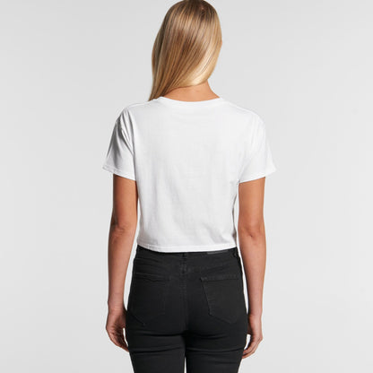 CROP TEE | Black Font