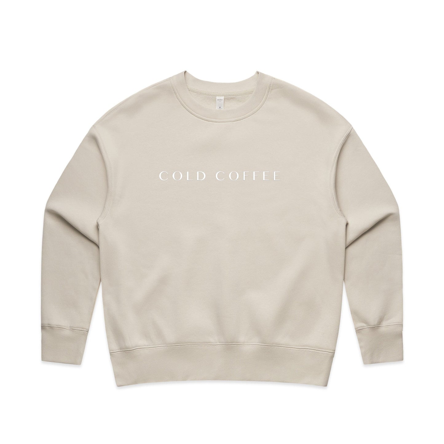 Women's Relaxed Crew | COLD COFFEE LABEL