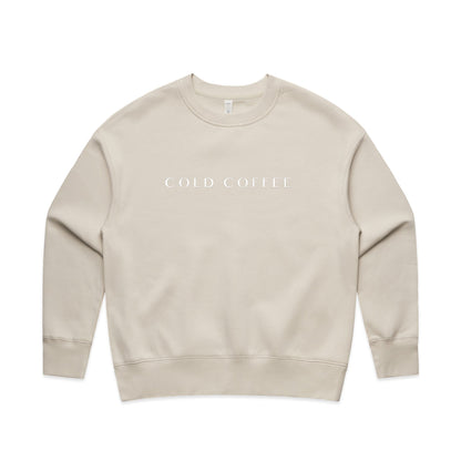 Women's Relaxed Crew | COLD COFFEE LABEL