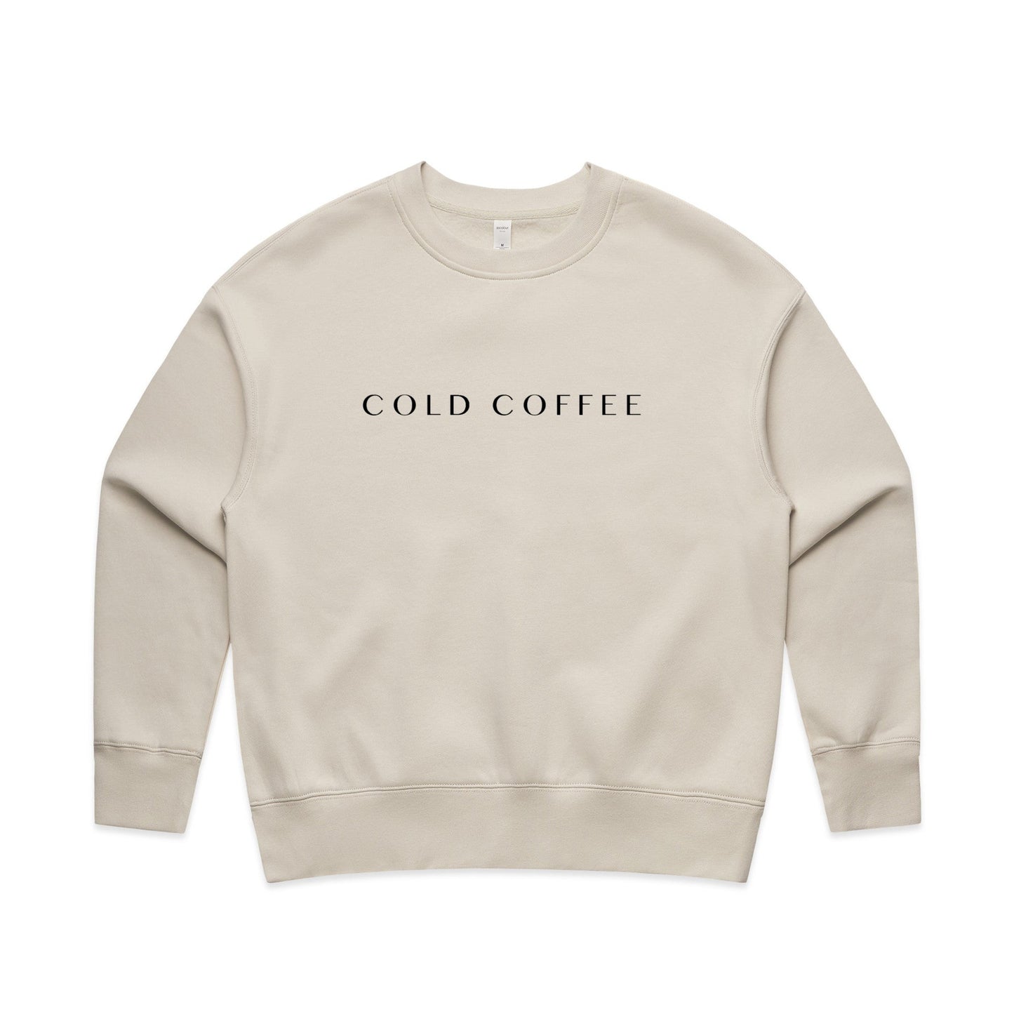 Women's Relaxed Crew | COLD COFFEE LABEL