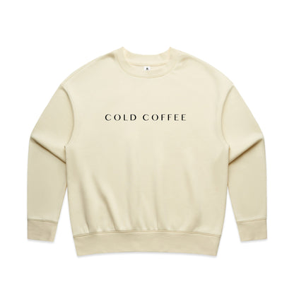Women's Relaxed Crew | COLD COFFEE LABEL