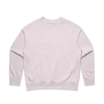 Women's Relaxed Crew | COLD COFFEE LABEL