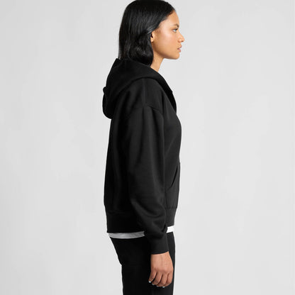 Women's Relaxed Half Zip Hood | COLD COFFEE LABEL
