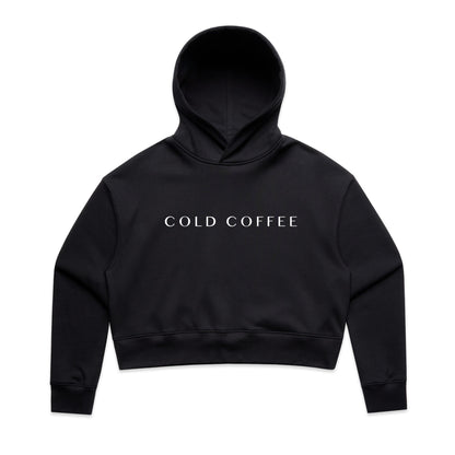 Women's Relaxed Crop Hood | COLD COFFEE LABEL
