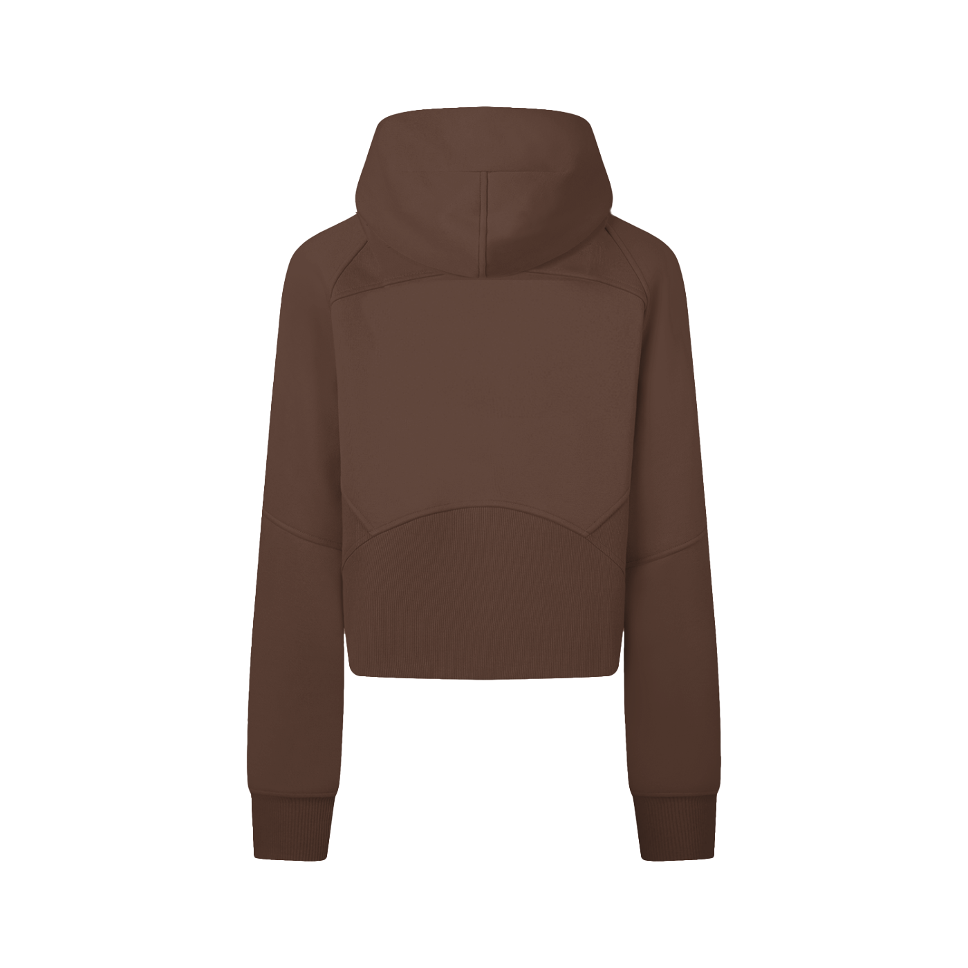 CC Cropped Zip-Through Hoodie