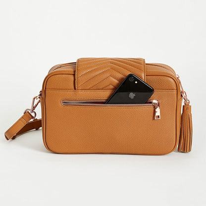 Leather Baby Bag | Tan