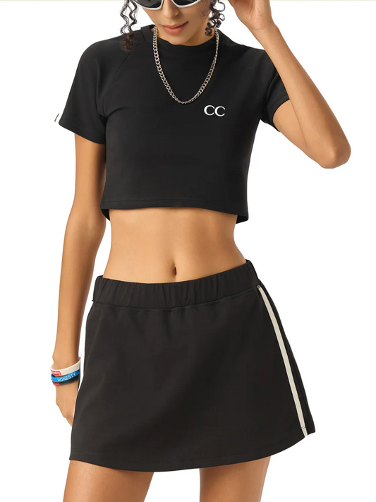 CC Taped Cooling Performance Crop Top