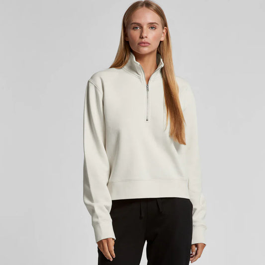 Women's Half Zip Jumper | COLD COFFEE LABEL