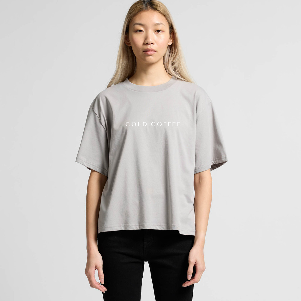 LOOSE TEE | White Font
