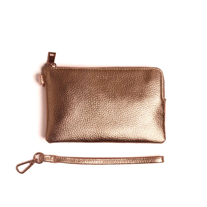Brooklyn Wristlet Purse | Copper Rose