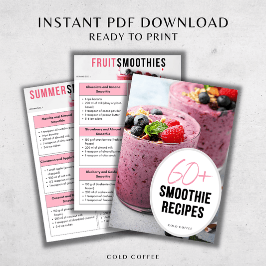 60+ Smoothie Recipes (PDF)