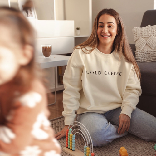 Women's Heavy Crew | COLD COFFEE LABEL