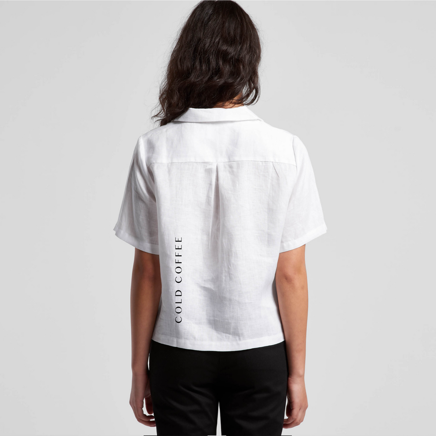 Women's Linen Shirt | COLD COFFEE LABEL