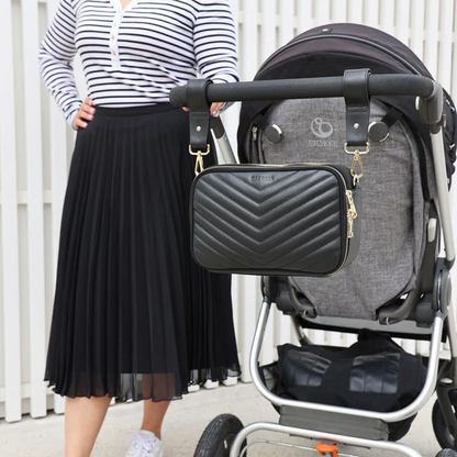 Go Nappy Clutch | Black