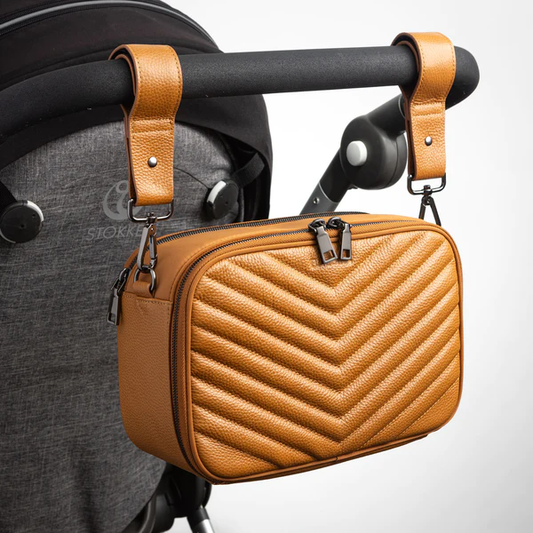 Go Nappy Clutch | Tan