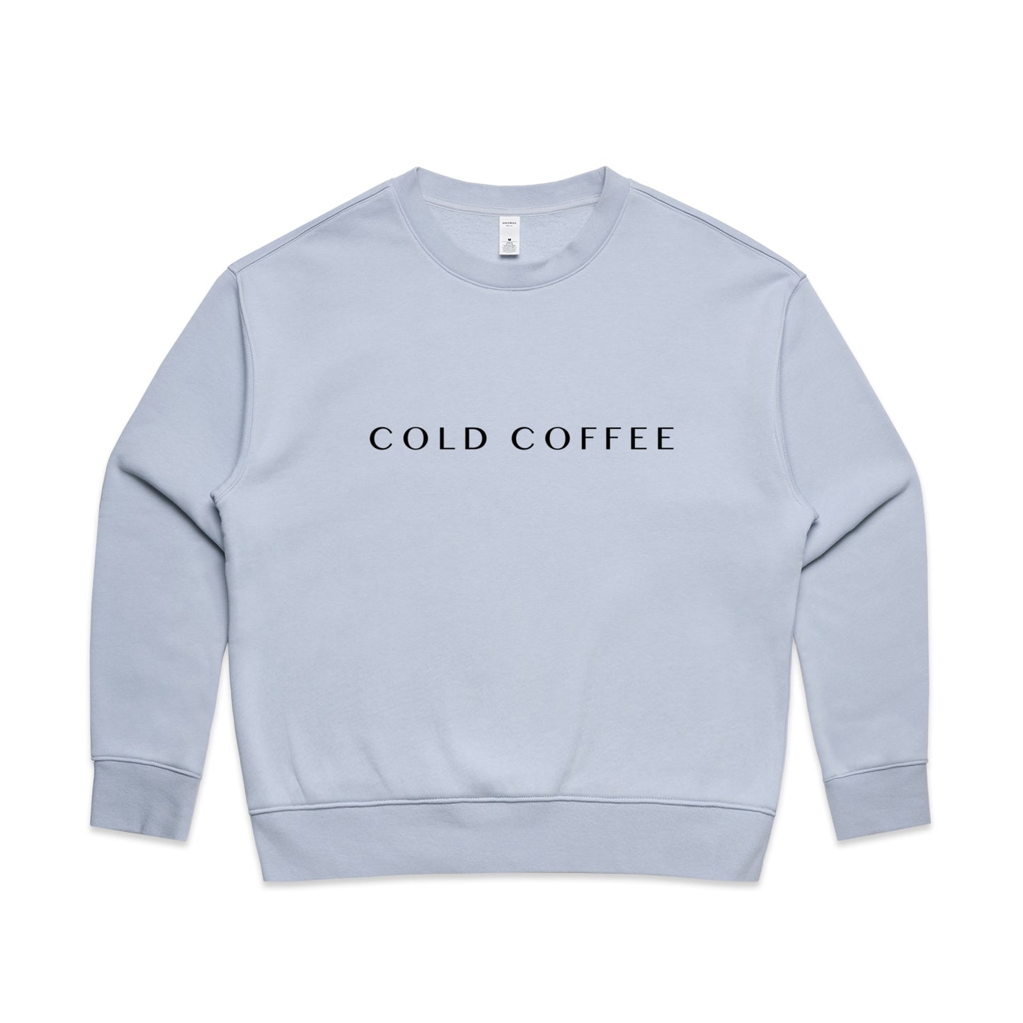 RELAXED CREW | Black Font