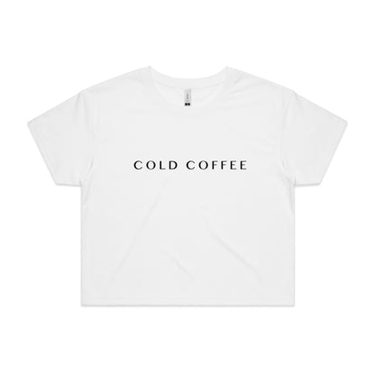 CROP TEE | Black Font
