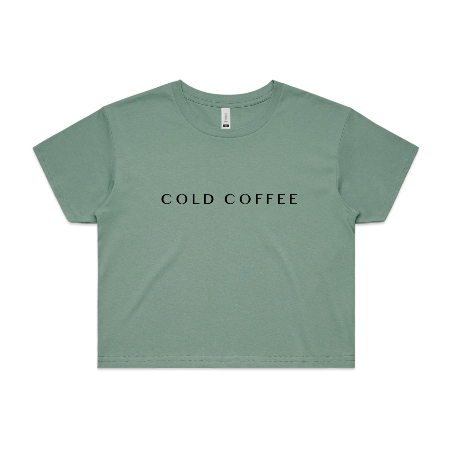 CROP TEE | Black Font